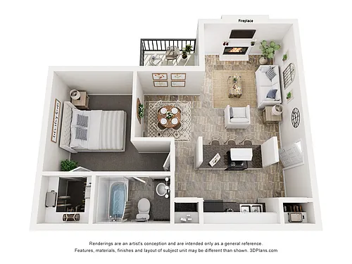 Floor plan A1