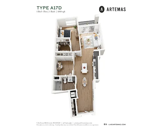 Floor plan A17D