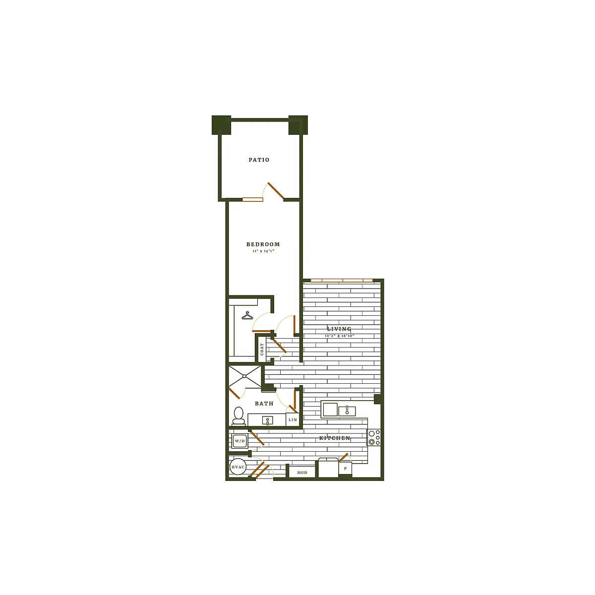 Floor plan Brown