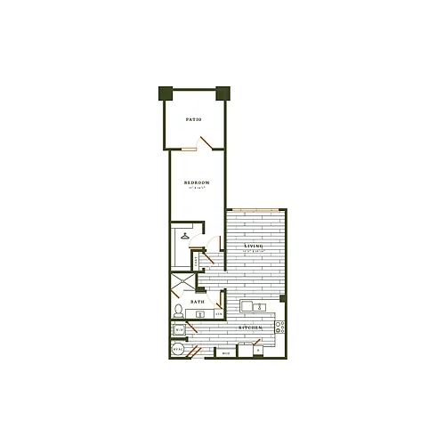 Floor plan Brown