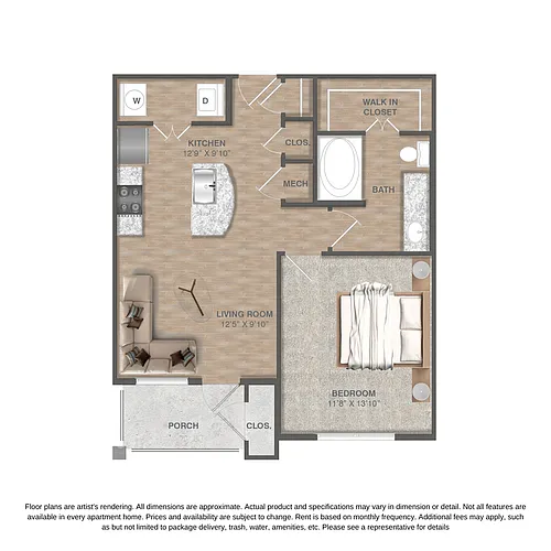 Floor plan Bodie Island