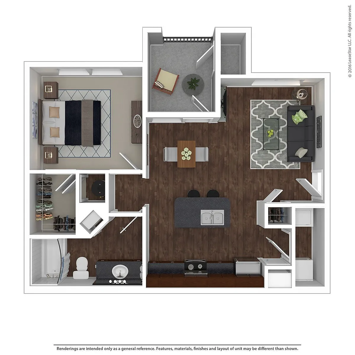 Floor plan The Dakota