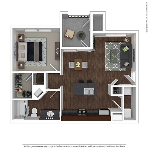 Floor plan The Dakota