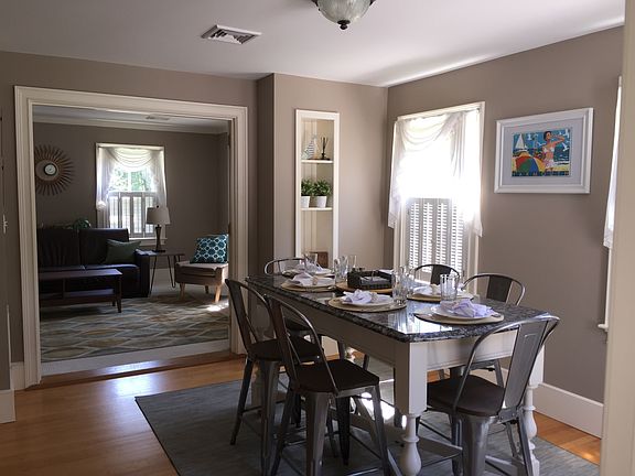bistro-style dining area