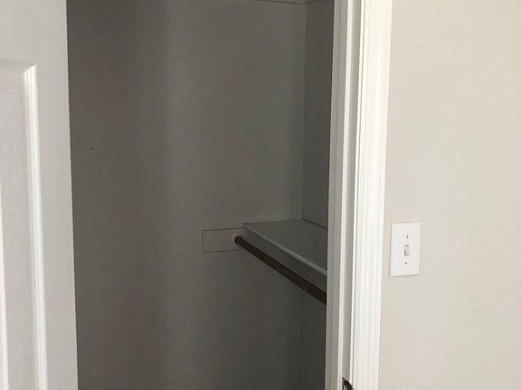 Walk in closet in Master bedroom