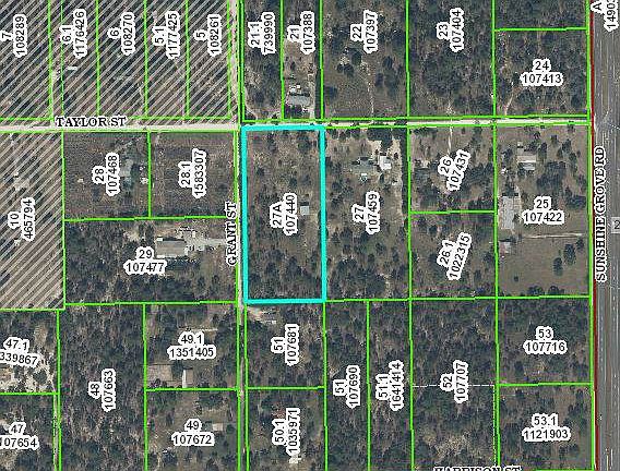 Aerial View of Property