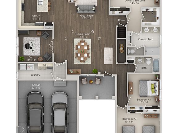 The Stewart First Floor