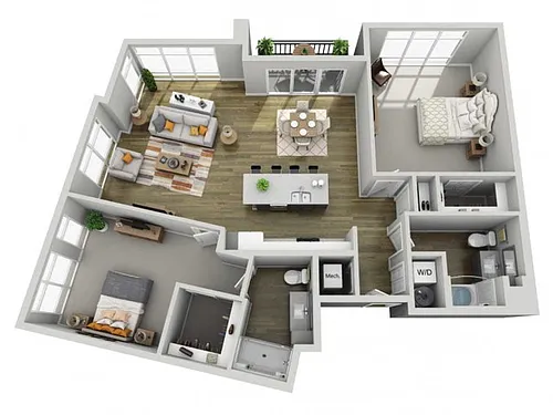 Floor plan 2I