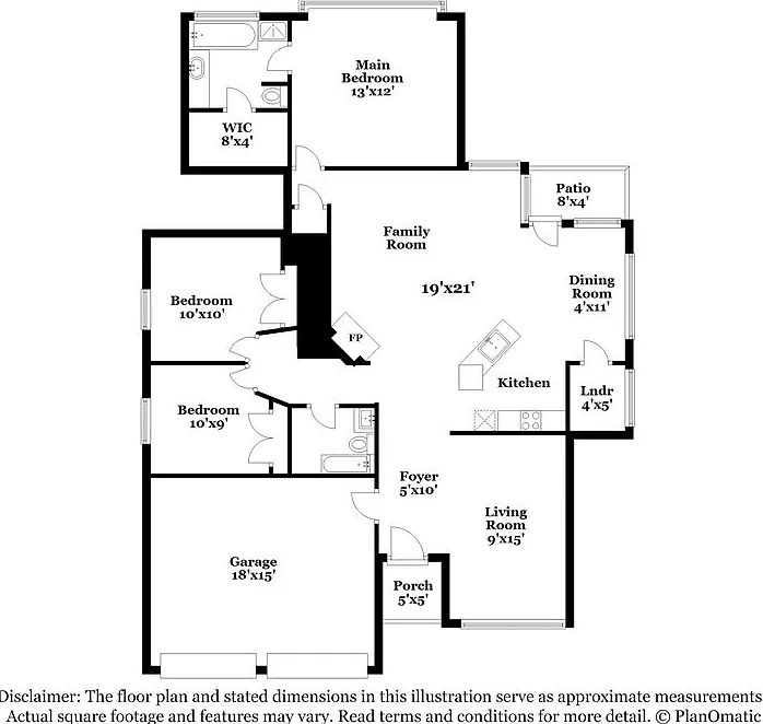 3 bed, 2.0 bath, 1384 sqft, $1,835 — Photo 2