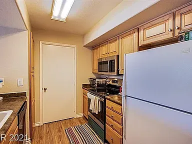 Kitchen with lots of cabinet space