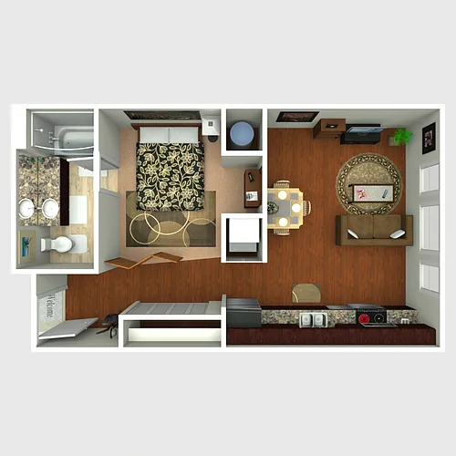 Floor plan Chautaqua