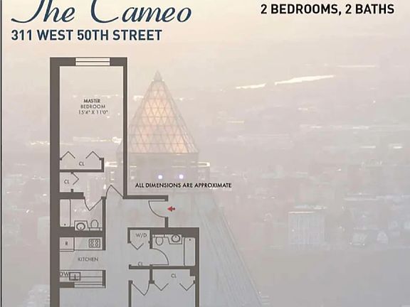 2nd image of 311 W 50th St APT 5M