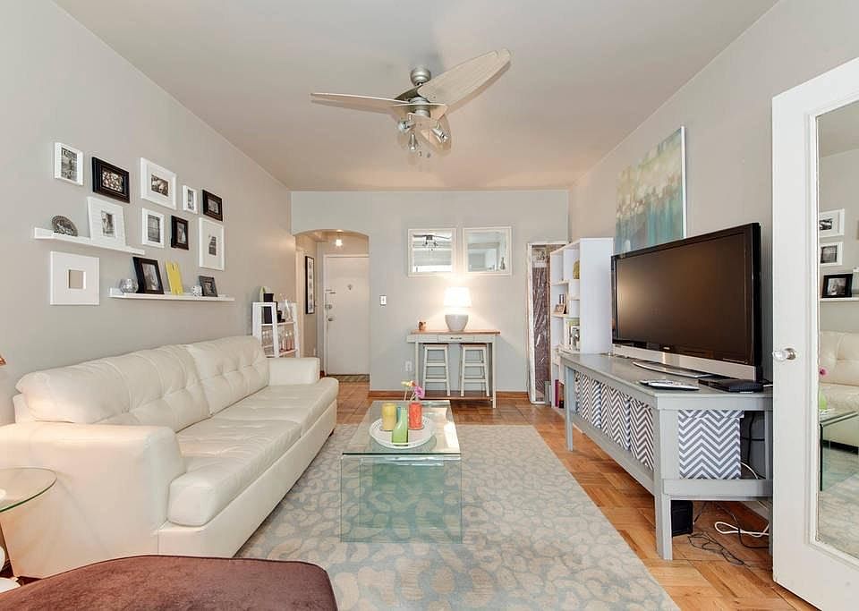 Living room and entry