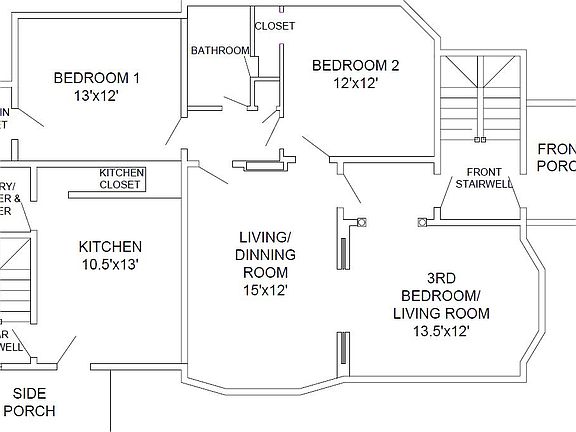 Layout (for reference only, not exact)