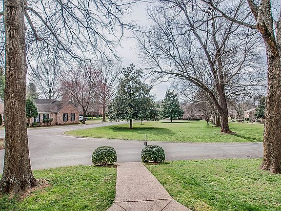 Park-like view from front