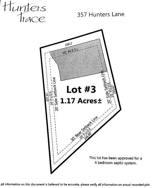 2nd image of 357 Hunters Ln Lot 3