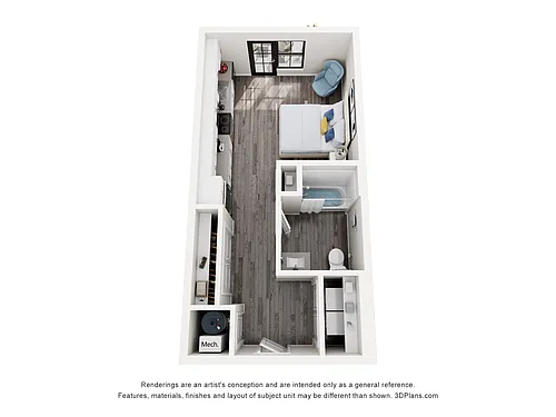 Floor plan Ship Bell - S3