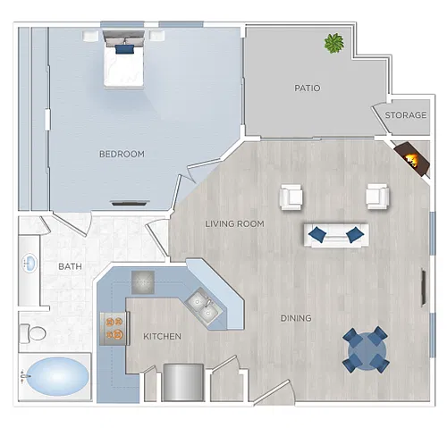 Floor plan B