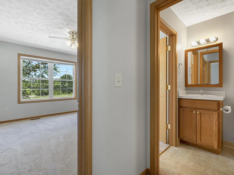 Bedroom and Bathroom