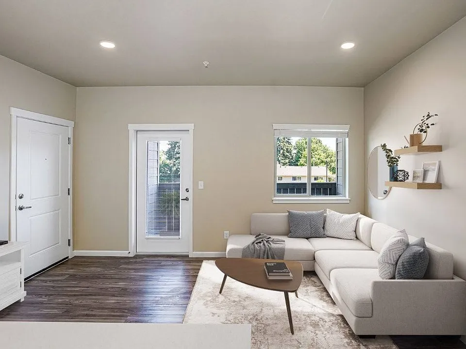 Comfortable living room with a welcoming, airy feel