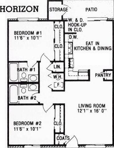 Horizon Floor Plan