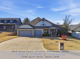 8616 Snow Ct, Arcadia, OK 73007