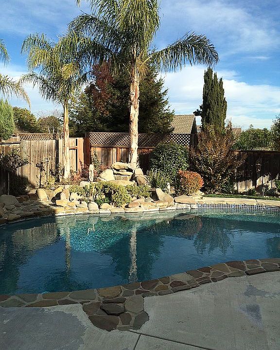 Beautiful pool w/ waterfall