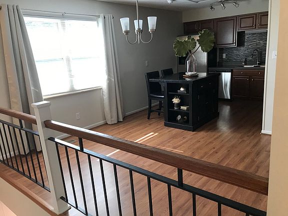 Dining area and eat in kitchen