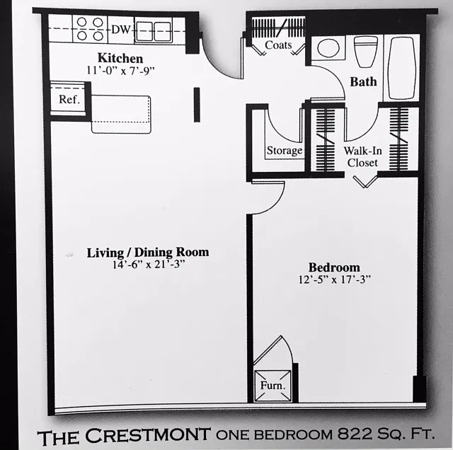 Floor plan CRESTMONT