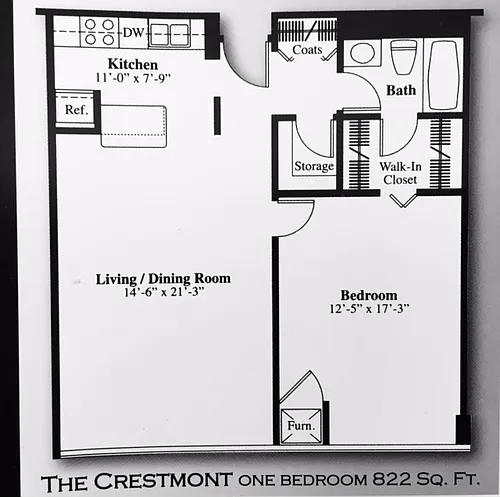 Floor plan CRESTMONT