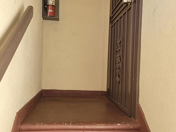 Upstairs entrance to the apartment