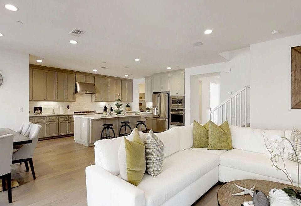 Living Room and Kitchen area