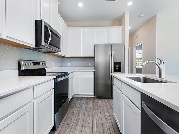 All new energy-efficient appliances are included in the home