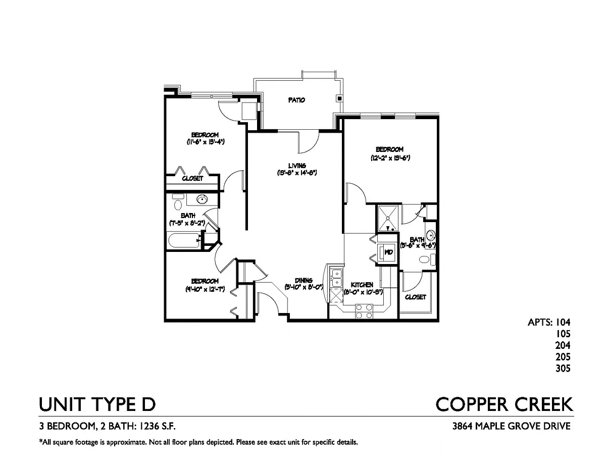 Floor plan D