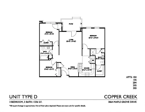 Floor plan D