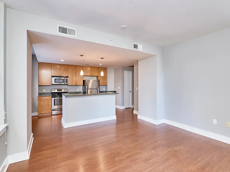 Kitchen and Living area