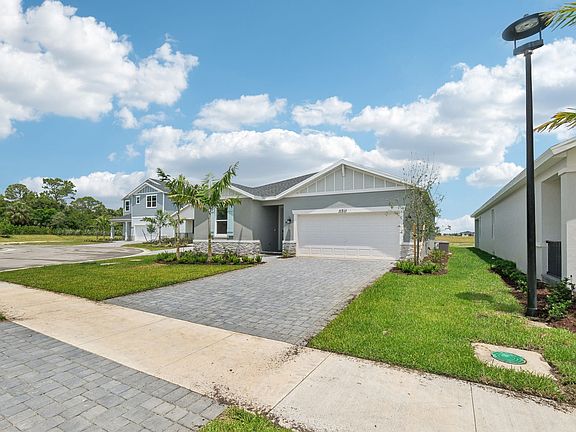 Exterior of the Bergamo floorplan at 11311 Barnstead Way