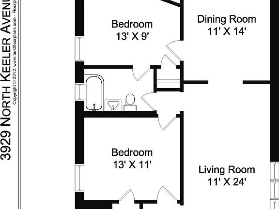 5th image of 3929 N Keeler Ave