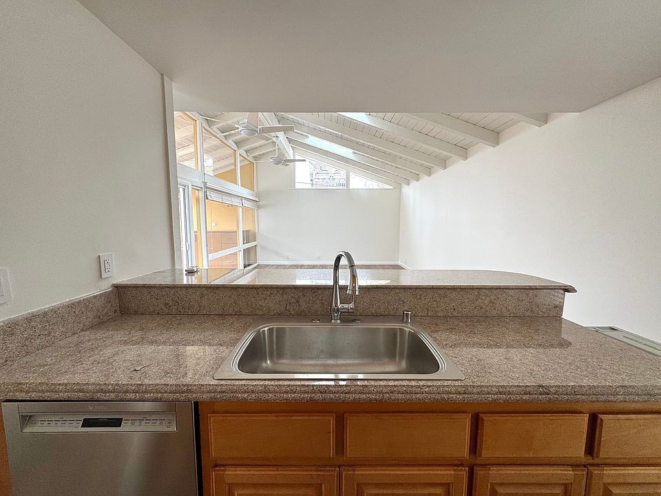 kitchen to living area