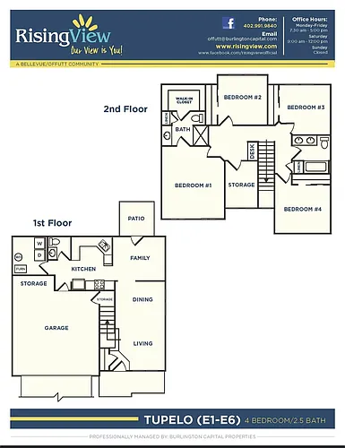 Floor plan Tupelo