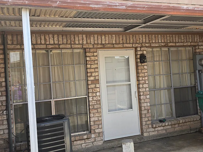 with screen door