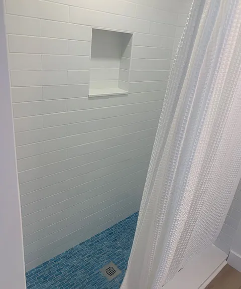 New / remodeled shower