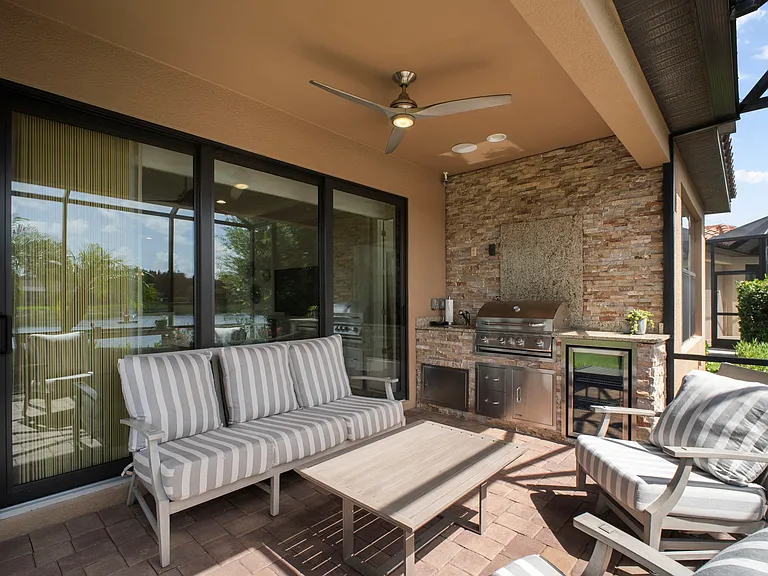 Outdoor screened in patio