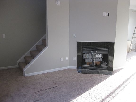 gas fireplace in livingroom