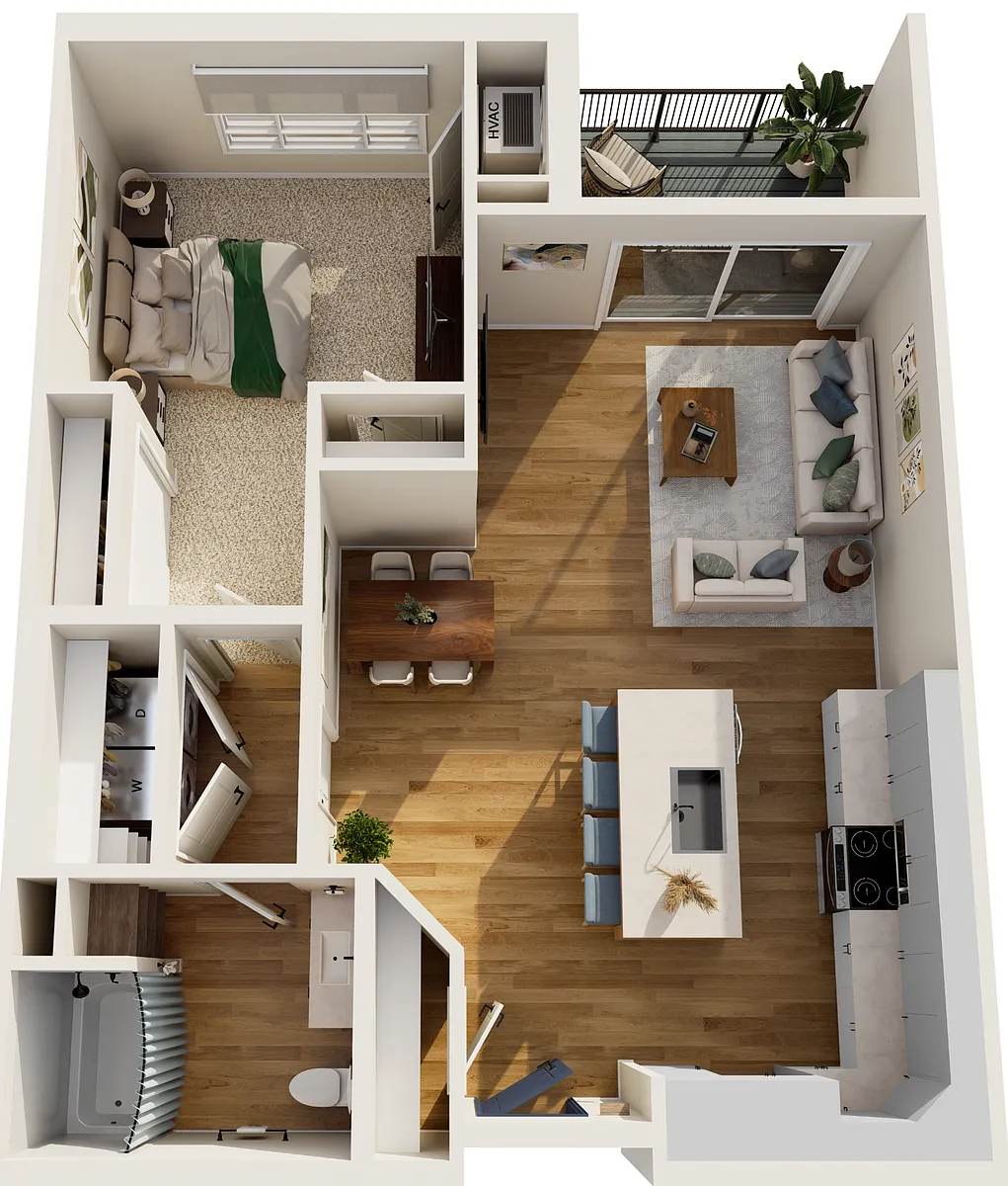 Floor plan Unit Type B1