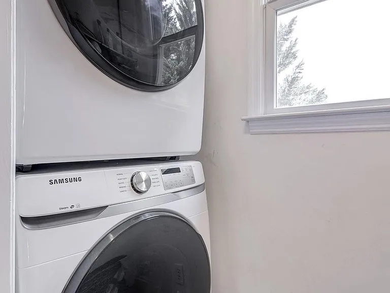 New washer and dryer