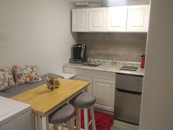 Basement kitchenette