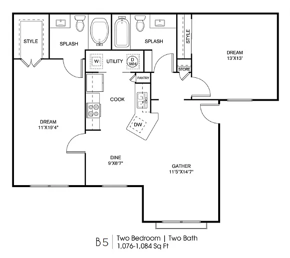 Floor plan MIL-C2