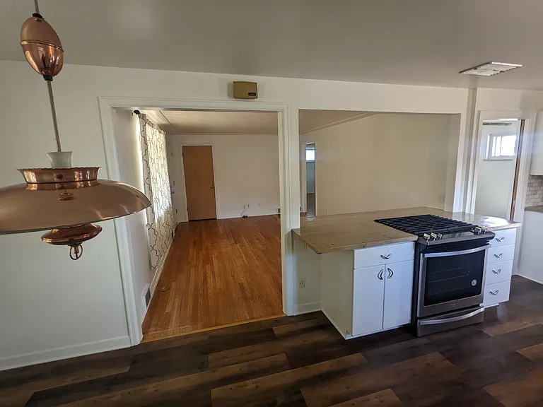 Open Concept between Living Room & Kitchen
