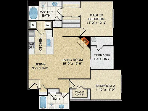 Floor plan B3